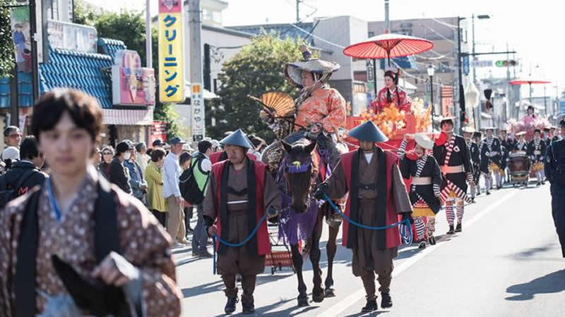 「第7回城下町岩槻鷹狩り行列」の参加者を募集します。＜終了致しました＞