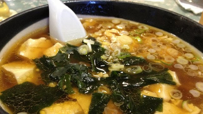 岩槻のB級グルメ「豆腐ラーメン」でお昼ご飯