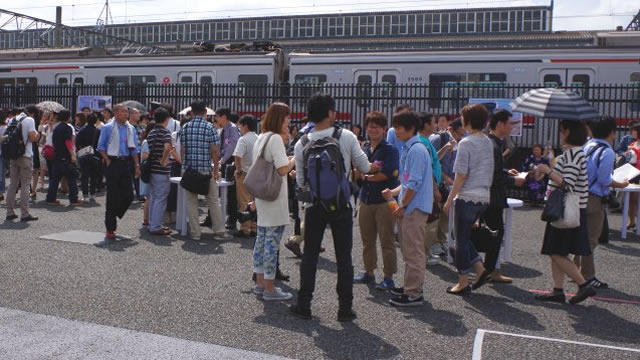 浦和美園駅での「鉄コン」に参加♪