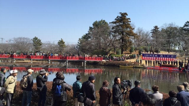 岩槻の流しびなへ行きました♪